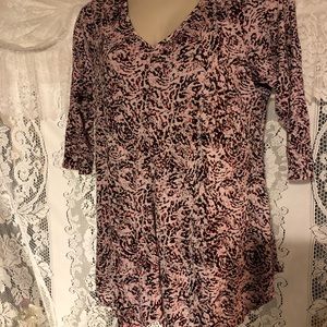 Rose & olive top